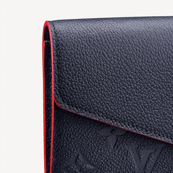 RARE Navy LV Sarah Wallet - Picture 9 of 11